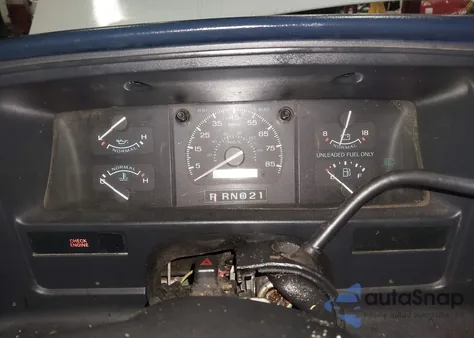 1993 Ford Econoline E150 Van из США, поврежденный, VIN 1FDEE14H0PHB85252